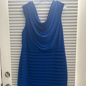 Adrianna Papell Dress - Size 14 - Blue